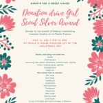 Donation Drive Girl Scout Silver Award